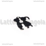 Ciondolo Innamorati in Acciaio Inox 31x23mm