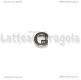 Spaziatore Lettera G in Acciaio Inox 9.5x9x3mm