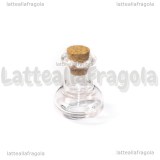 Bottiglietta Genio in vetro con tappo in sughero 20x16.5mm