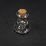 Bottiglietta Genio in vetro con tappo in sughero 20x16.5mm
