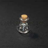 Bottiglietta Genio in vetro con tappo in sughero 20x16.5mm