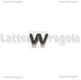 Spaziatore Lettera W in Acciaio Inox 9.5x12x3mm