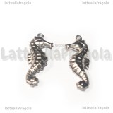 Ciondolo Cavalluccio Marino in Acciaio inox 26.5x10mm