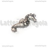 Ciondolo Cavalluccio Marino in Acciaio inox 26.5x10mm
