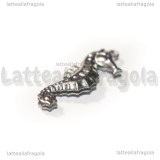 Ciondolo Cavalluccio Marino in Acciaio inox 26.5x10mm