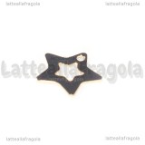 Charm Stella in Acciaio Inox dorato 10x9.5mm