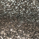 100 Anellini apribili in acciaio inox 6x1mm
