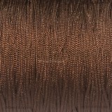 1 Metro di cordino in nylon cioccolato da 1mm