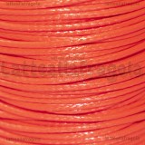 10 Metri (una spoletta) di Filo in Poliestere Cerato Arancione 1mm