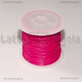 10 Metri (una spoletta) di Filo in Poliestere Fucsia 1mm