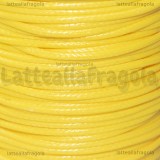 10 Metri (una spoletta) di Filo in Poliestere Giallo 1mm