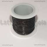 10 Metri (una spoletta) di Filo in Poliestere Cioccolato Fondente 1mm