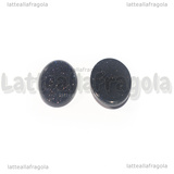 Cabochon in Avventurina Blu 18x13mm