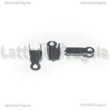 Coppia di Capocorda in Acciaio Inox 9x4.5mm