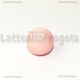 Sfera chiama angeli in rame smaltato rosa 16mm