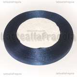 22 Metri Nastro in Raso Blu 6mm