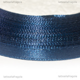 22 Metri Nastro in Raso Blu 6mm