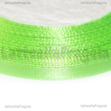 22 Metri Nastro in Raso Verde 6mm