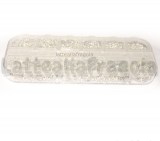 Scatola 800 anellini apribili n metallo silver plated misure 4-10mm