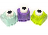 Fustellatrice Fiore 9x7mm in plastica e alluminio