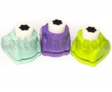 Fustellatrice Fiore 9x7mm in plastica e alluminio