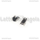 Coppia di Capocorda in Acciaio Inox 9x4.5mm