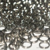 100 Anellini Brisè in Acciaio Inox 6mm