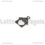 Charm Sweet Home in metallo argento antico 17x12mm