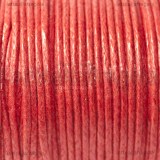 10 Metri (1 spoletta) di cotone cerato Rosso 1mm