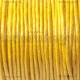 10 Metri (1 spoletta) di cotone cerato Giallo 1mm