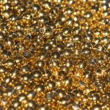 10 Sfere in Acciaio Inox Dorato 4mm