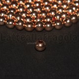 5 Sfere in Acciaio Inox Oro Rosa 6mm
