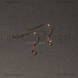 10 Paia di Monachelle in Acciaio Inox Oro Rosa 18x20mm
