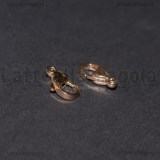 Gancio in Acciaio Inox Oro Rosa 12mm