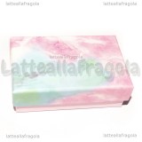 Astuccio in Cartone rigido Fantasia Schizzi d'Arte 81x52x27mm