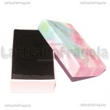 Astuccio in Cartone rigido Fantasia Schizzi d'Arte 81x52x27mm