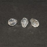10 Gocce in Vetro Sfaccettato Cristal AB 8x6mm