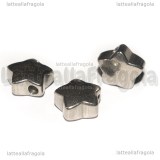 Stella in Acciaio Inox foro passante 12x11x6mm
