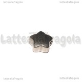 Stella in Acciaio Inox foro passante 12x11x6mm