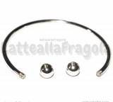 Base Bracciale Rigido tipo Pandora in Acciaio Inox 60mm