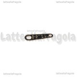 5 Bollatine in Acciaio Inox 10x3x0.5mm