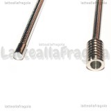 Base Bracciale iin Acciaio Inox chiusura magnetica 65mm