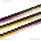 Cubi in Ematite multicolor 4mm filo 41cm