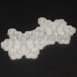 Stampo in silicone Ciondoli Fiocco di Neve 77x50mm