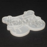 Stampo in silicone Ciondoli Pupazzo di Neve 52x42mm