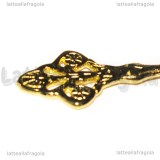 Ciondolo Cucchiaio in metallo dorato 60x15mm