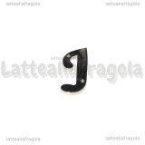 Connettore Lettera J in Acciaio Inox 18.5x7.5mm