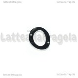 Connettore Lettera O in Acciaio Inox 17.5x12mm