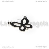 Connettore Farfalla in Acciaio Inox 3 asole 17.5x20mm