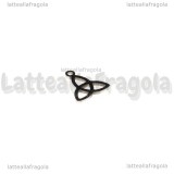 Charm Triquetra in Acciaio Inox 13.3x11.7mm